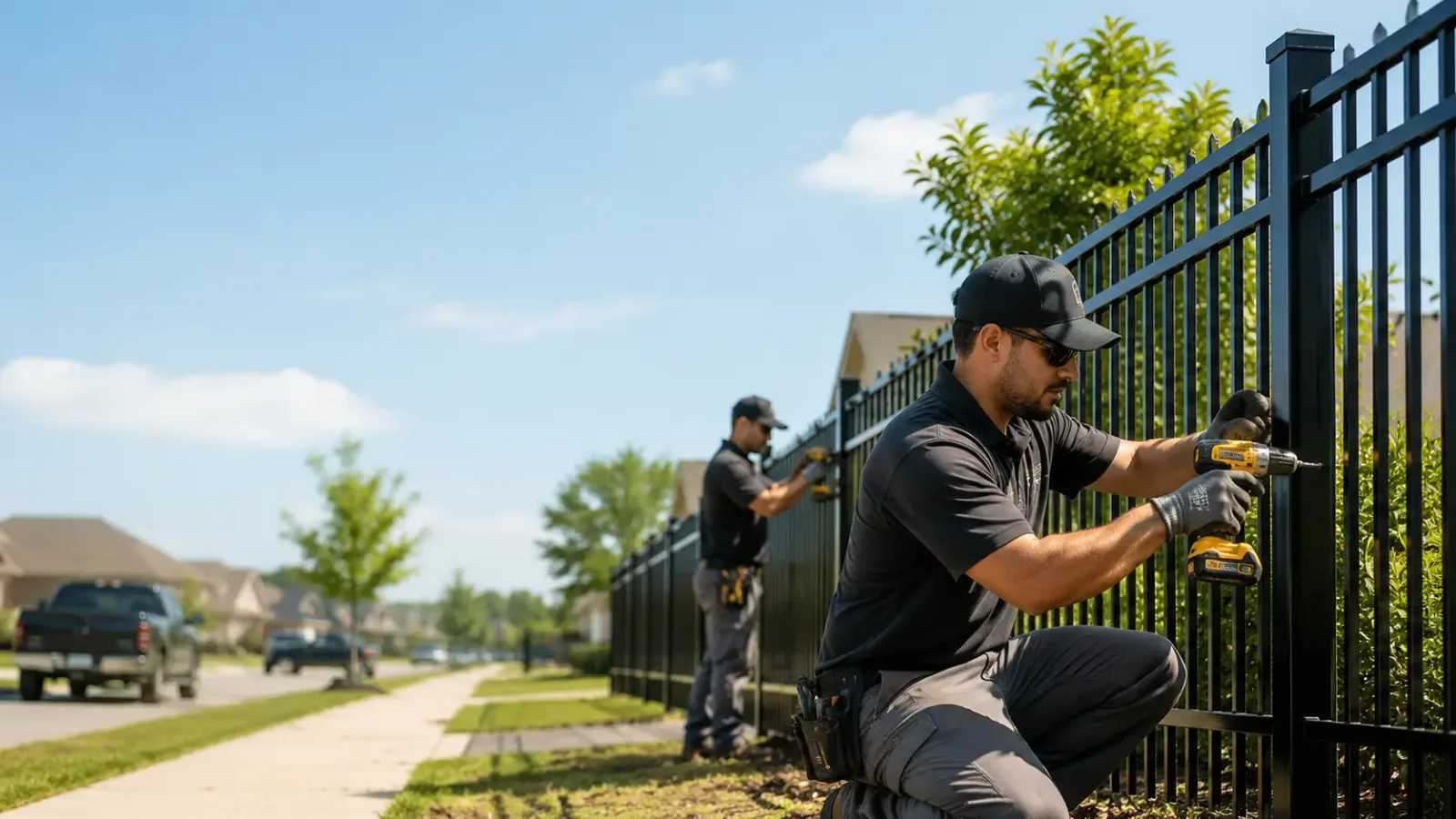 Metal Fence Installation in Russellville, AL